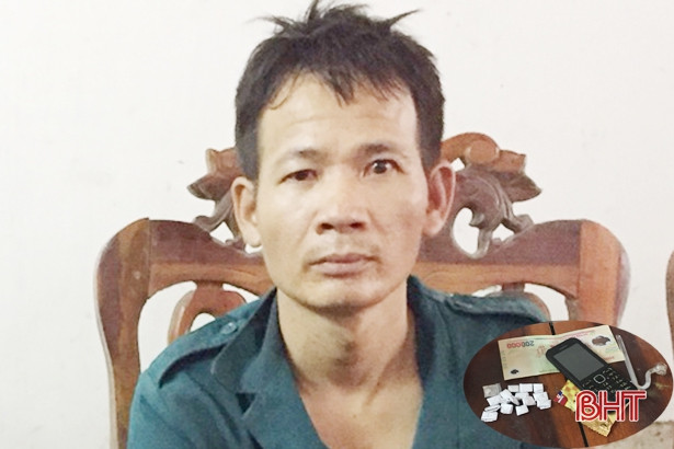 Bắt giữ cặp vợ chồng tàng trữ hơn 600g ma túy đá tại tại TX Kỳ Anh