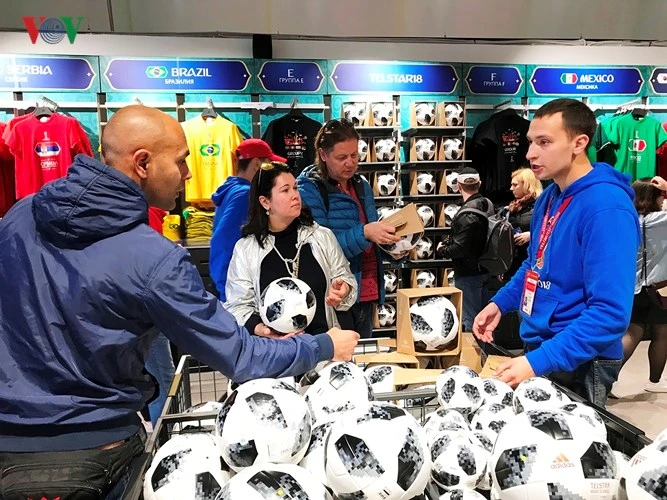 Cận cảnh Fan Zone đầy đủ tiện nghi phục vụ World Cup 2018 tại Moskva