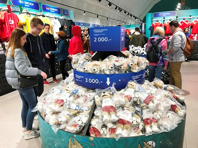 Cận cảnh Fan Zone đầy đủ tiện nghi phục vụ World Cup 2018 tại Moskva