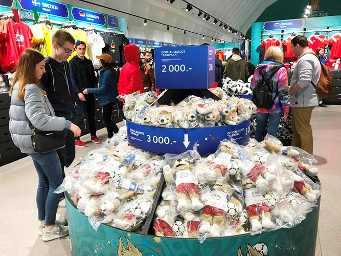 Cận cảnh Fan Zone đầy đủ tiện nghi phục vụ World Cup 2018 tại Moskva