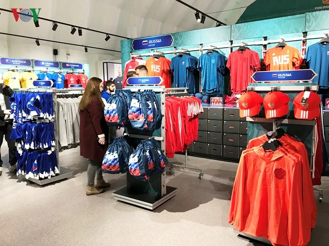 Cận cảnh Fan Zone đầy đủ tiện nghi phục vụ World Cup 2018 tại Moskva