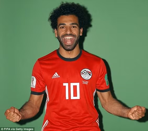 Vượt qua chấn thương, Salah rạng rỡ với chiếc áo số 10 của Ai Cập tại World Cup 2018