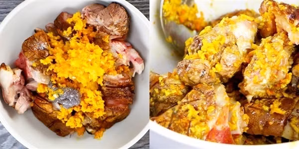 Cách làm món giò heo giả cầy mềm ngon khó cưỡng cho bữa cơm tối