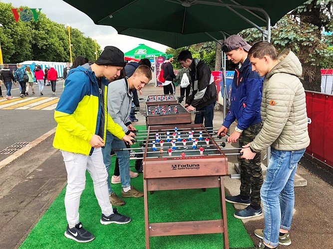 Cận cảnh Fan Zone đầy đủ tiện nghi phục vụ World Cup 2018 tại Moskva