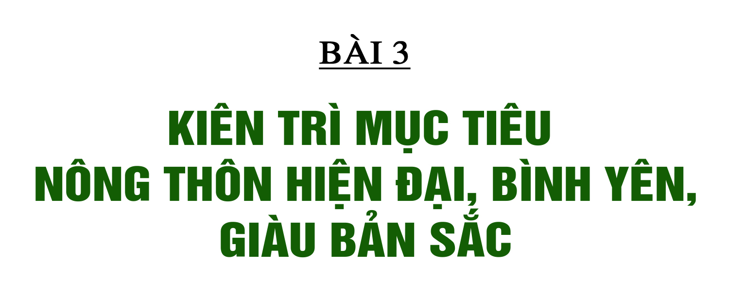 Xây dựng NTM ở Hà Tĩnh: Đi vào chiều sâu, hiệu quả và bền vững (Bài 3): Kiên trì mục tiêu nông thôn hiện đại, bình yên, giàu bản sắc ảnh 2 Xây dựng NTM ở Hà Tĩnh: Đi vào chiều sâu, hiệu quả và bền vững (Bài 3): Kiên trì mục tiêu nông thôn hiện đại, bình yên, giàu bản sắc