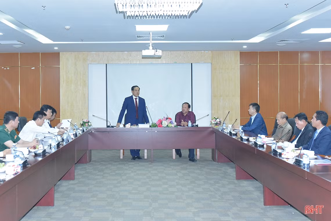 Hà Tĩnh tạo mọi thuận lợi để doanh nghiệp Lào đầu tư vào địa bàn