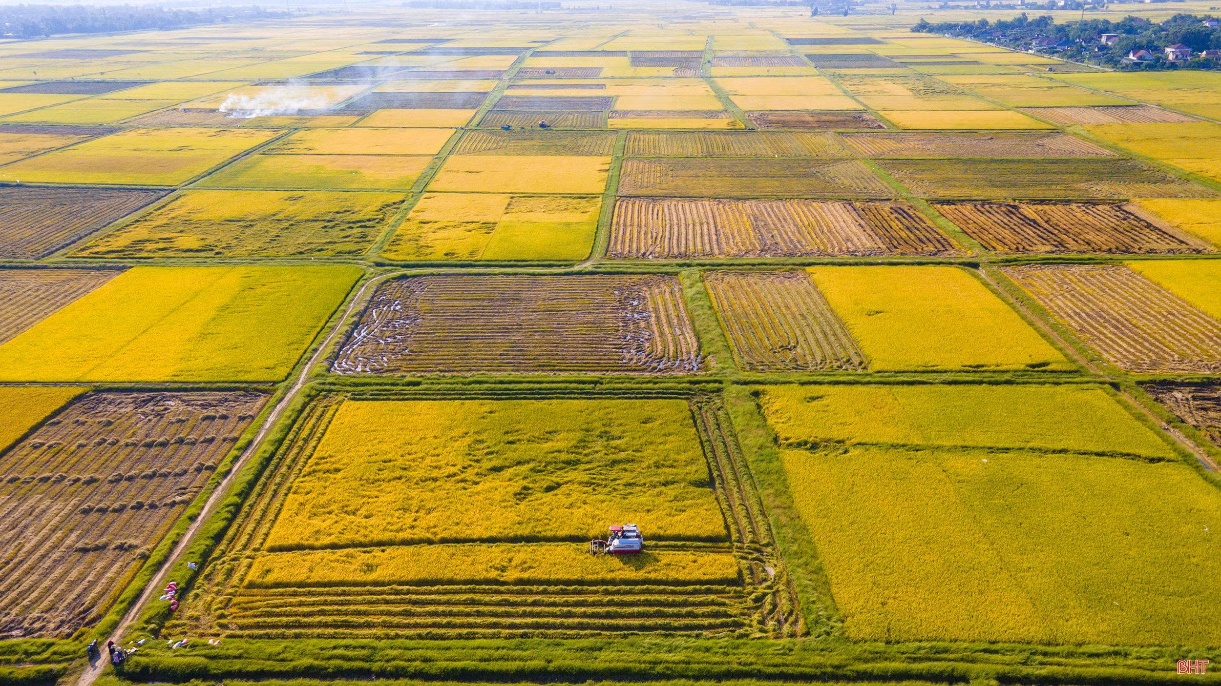 Mùa vui trên ruộng đồng Hà Tĩnh
