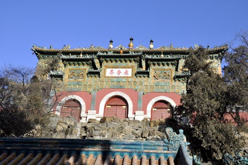 Nơi Từ Hy Thái hậu dâng hương Trời Phật