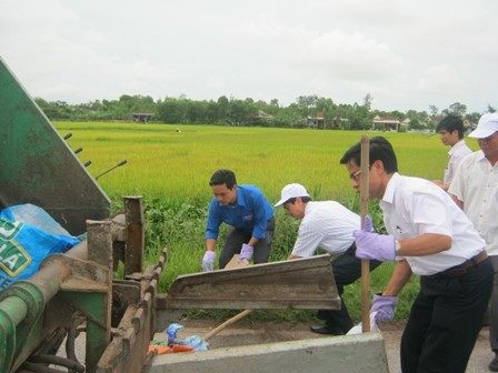 ĐVTN thu gom, xử lý rác thải trong này đầu ra quân.
