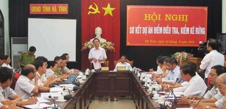 Thứ trưởng Bộ NN&PTNT Hà Công Tuấn đánh giá cao những nỗ lực và kết quả bước đầu của việc thực hiện dự án