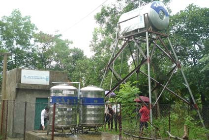 Công trình nước sạch do Sở TNMT tài trợ ở xã Cẩm Mỷ không được sử dụng do không có nguồn nước