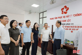 Can Lộc sẵn sàng vận hành thử nghiệm bộ máy cấp xã mới