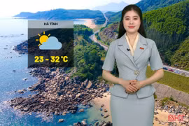 Dự báo thời tiết Hà Tĩnh ngày 25/3: Trời ít mây, nắng nhẹ