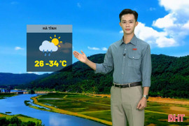 Dự báo thời tiết Hà Tĩnh ngày 12/9: Ngày nắng, chiều có mưa rào và dông