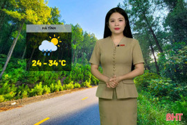 Dự báo thời tiết Hà Tĩnh ngày 15/9: Ngày nắng, chiều mưa dông vài nơi