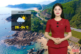 Dự báo thời tiết Hà Tĩnh ngày 9/9: Ngày nắng, chiều mưa rào vài nơi