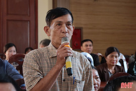 Cử tri kiến nghị sớm có chính sách hỗ trợ khôi phục sản xuất sau thiên tai