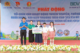 Hà Tĩnh phát động phòng, chống đuối nước, tai nạn thương tích trẻ em dịp hè