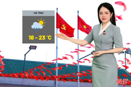 Dự báo thời tiết Hà Tĩnh ngày bầu cử: Sáng có mưa nhỏ, trưa chiều hửng nắng