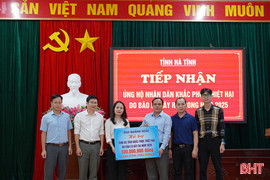 Quảng Ngãi hỗ trợ Hà Tĩnh 500 triệu đồng khắc phục hậu quả thiên tai