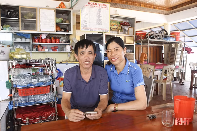 Chủ nhà hàng tại các khu du lịch biển Hà Tĩnh phấn khởi vì “thắng đậm”