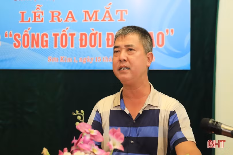 Ra mắt CLB “Sống tốt đời đẹp đạo” ở xã biên giới Hà Tĩnh