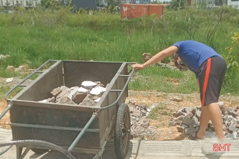 Xử lý nghiêm tình trạng vứt rác bừa bãi, giữ gìn mỹ quan TP Hà Tĩnh