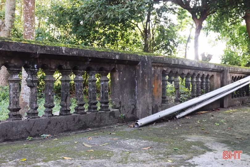 Đền thờ hơn 400 tuổi ở Hà Tĩnh xuống cấp