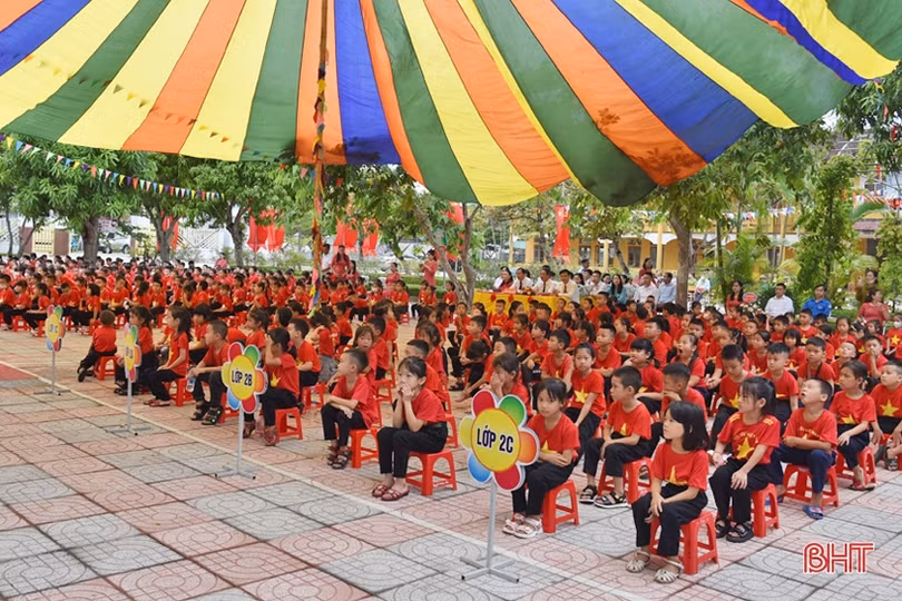 Huy động 586 tỷ đồng xây dựng hệ thống trường chuẩn quốc gia trên địa bàn Lộc Hà