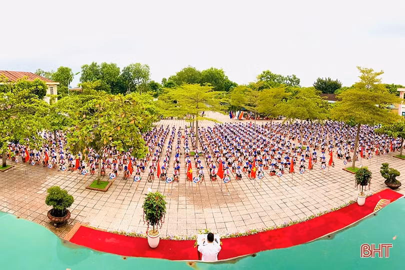 Lan tỏa giá trị hạnh phúc trong trường học ở Hà Tĩnh