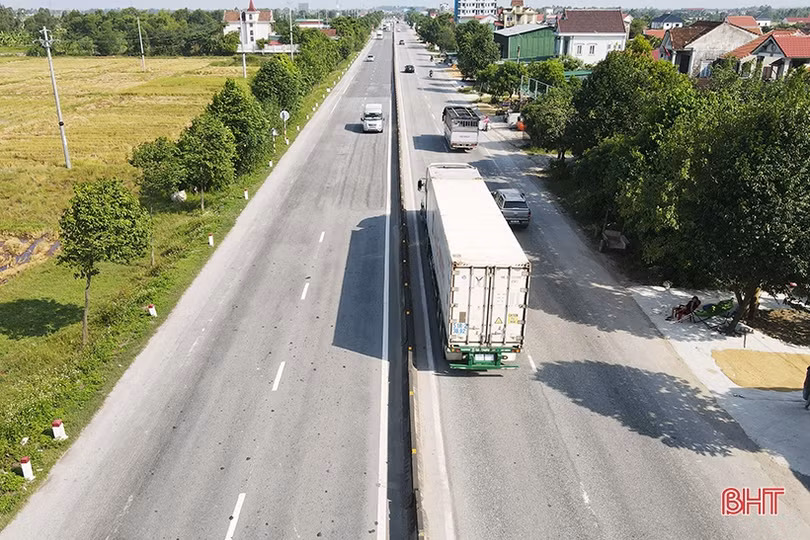 Quốc lộ 1 qua Can Lộc xuống cấp nặng, tiềm ẩn nguy cơ TNGT