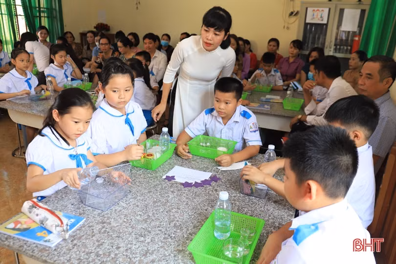 Nâng cao quản lý, sử dụng phòng học chuyên môn trong trường tiểu học ở huyện miền núi Hà Tĩnh