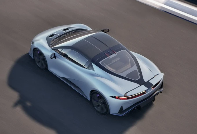 Ô tô điện Trung Quốc có công suất lớn hơn cả siêu xe Bugatti Veyron