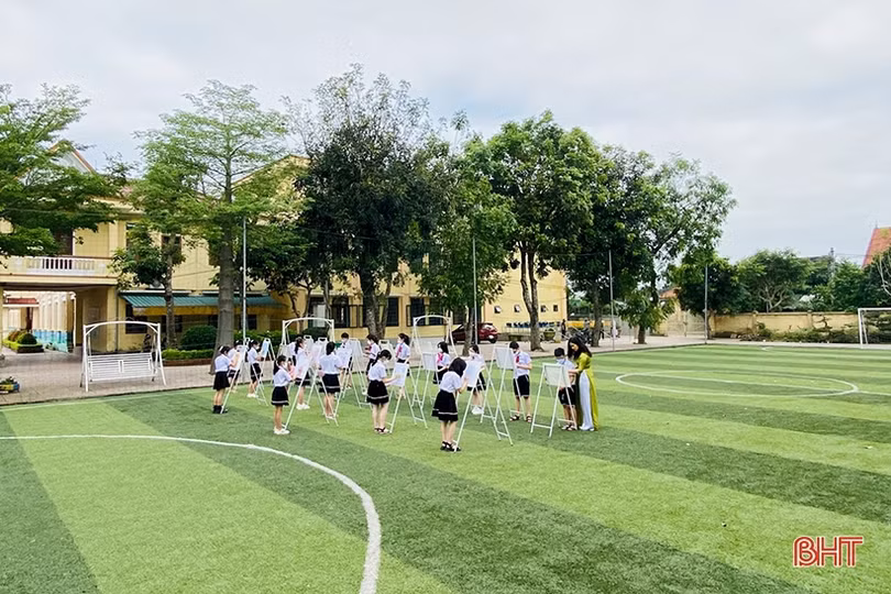 Lan tỏa giá trị hạnh phúc trong trường học ở Hà Tĩnh