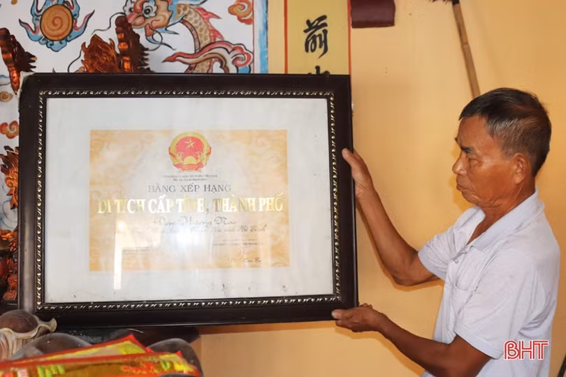 Đền thờ hơn 400 tuổi ở Hà Tĩnh xuống cấp