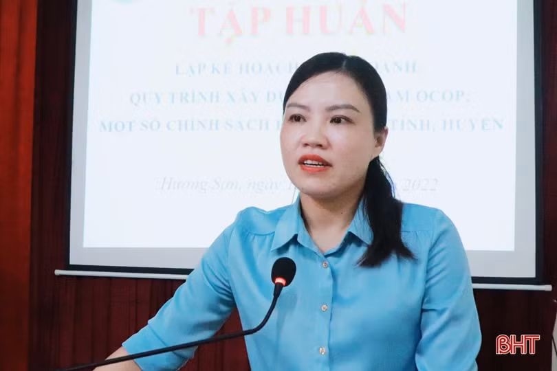 Nâng cao kiến thức khởi nghiệp cho phụ nữ Hương Sơn