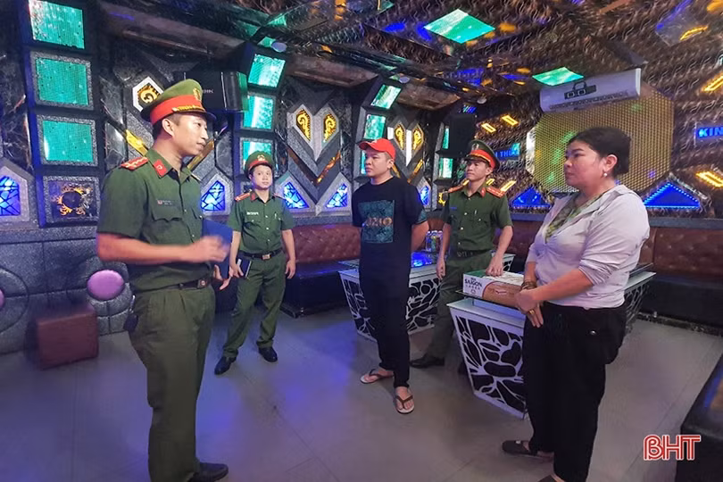 Tăng cường kiểm tra phòng cháy chữa cháy tại các quán karaoke ở Hà Tĩnh