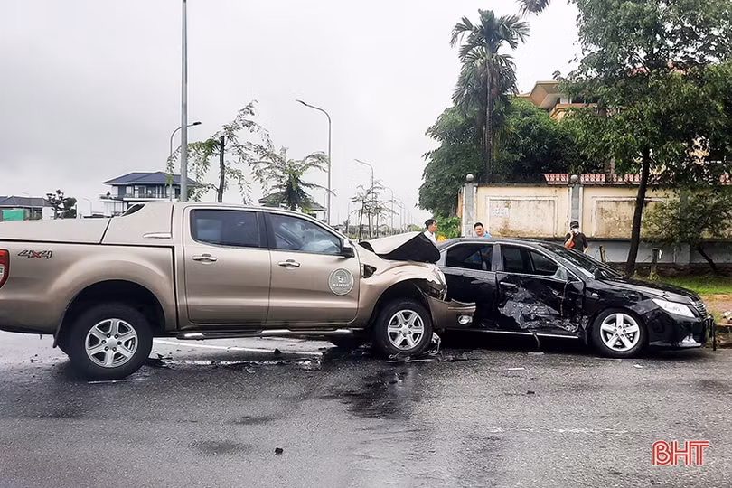 Mất an toàn giao thông tại nút giao đường vành đai khu đô thị Bắc TP Hà Tĩnh