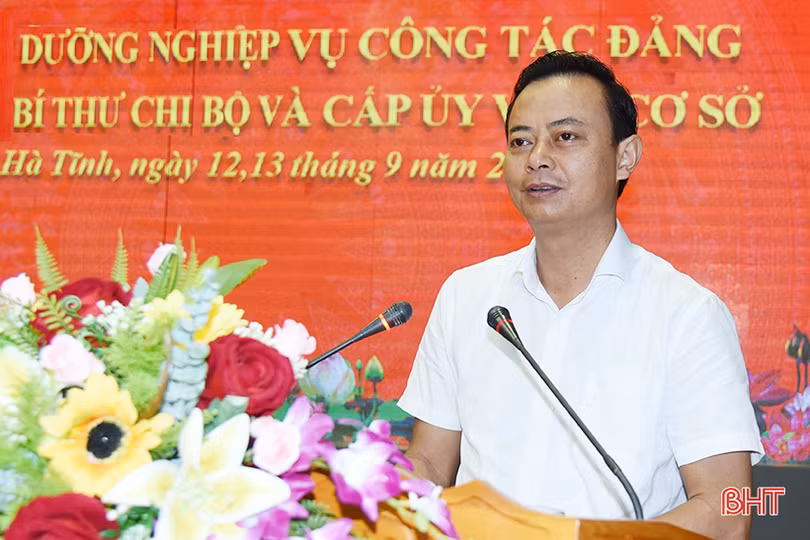 Bồi dưỡng kiến thức cho bí thư chi bộ, cấp ủy viên thuộc Đảng bộ Bộ đội Biên phòng Hà Tĩnh