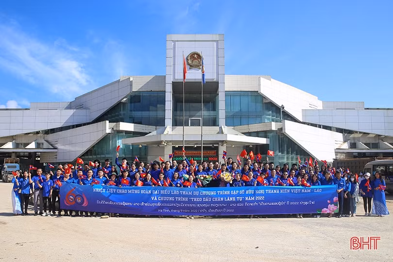 Đoàn đại biểu Thanh niên Lào tham dự Chương trình Gặp gỡ hữu nghị tại Việt Nam