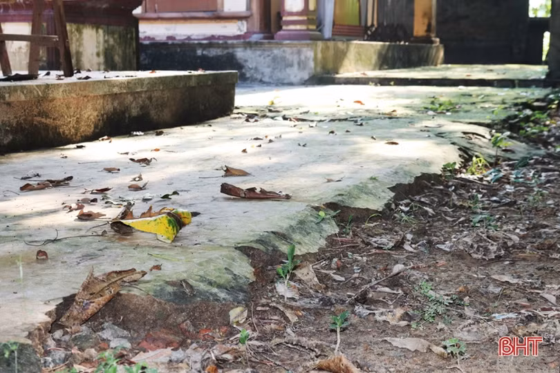 Đền thờ hơn 400 tuổi ở Hà Tĩnh xuống cấp