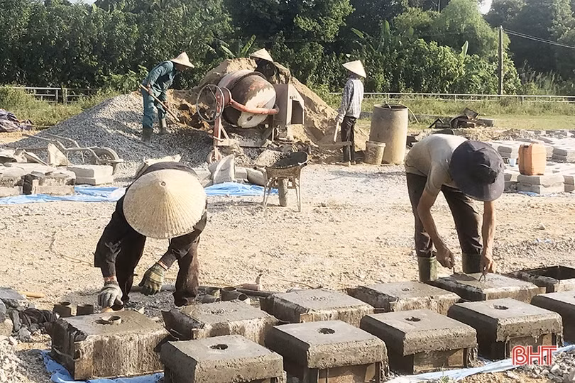 Các công trình cấp bách ở TX Kỳ Anh “tăng tốc” thi công trước mùa mưa bão