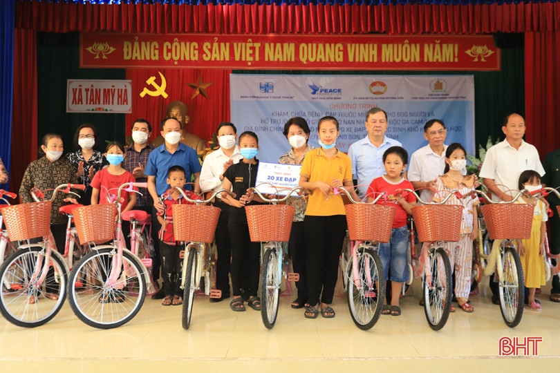 Nhiều hoạt động ý nghĩa hướng đến hộ nghèo, nạn nhân chất độc da cam ở Hương Sơn