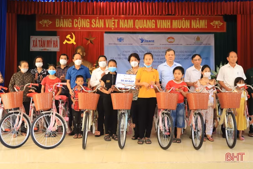 Nhiều hoạt động ý nghĩa hướng đến hộ nghèo, nạn nhân chất độc da cam ở Hương Sơn