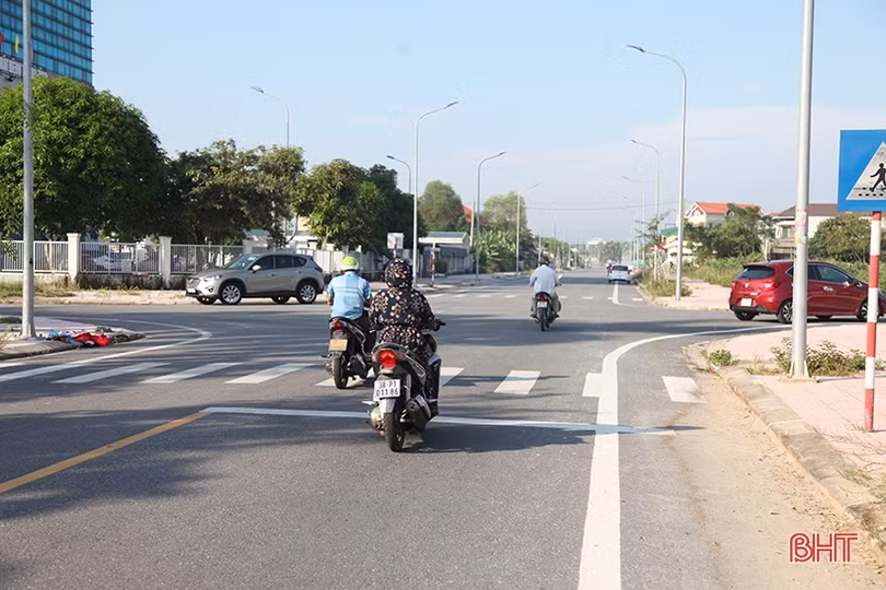 Mất an toàn giao thông tại nút giao đường vành đai khu đô thị Bắc TP Hà Tĩnh