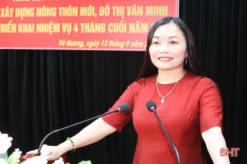 Vũ Quang thực hiện gần 4.000 công trình xây dựng nông thôn mới
