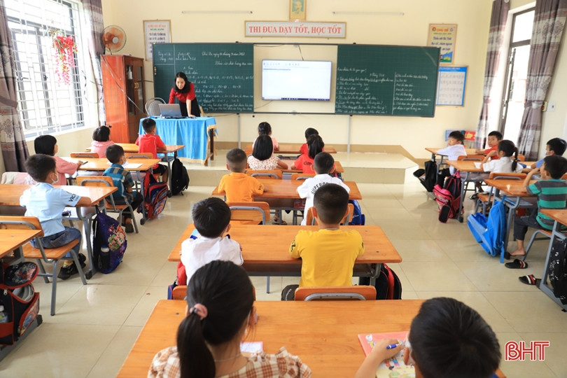 Hành trình vượt top cuối trở thành đơn vị dẫn đầu của trường học miền núi Hương Sơn ảnh 1 Hành trình vượt top cuối trở thành đơn vị dẫn đầu của trường học miền núi Hương Sơn