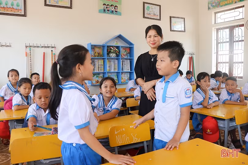 Các trường học ở Hà Tĩnh triển khai đồng bộ chương trình sách giáo khoa mới