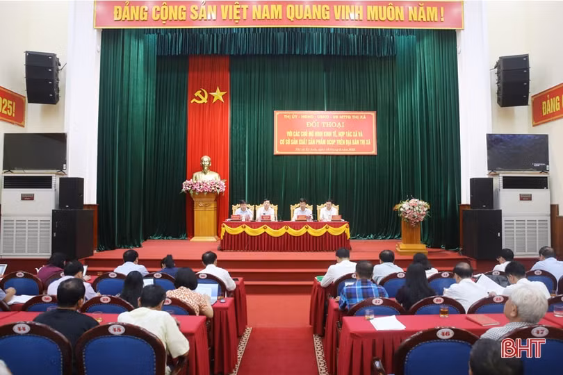 Cấp ủy, chính quyền TX Kỳ Anh sẽ luôn đồng hành cùng các chủ mô hình kinh tế