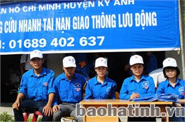 Đội TNTN ứng cứu nhanh TNGT lưu động Kỳ Anh